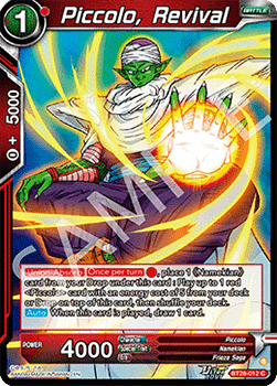 Piccolo, Revival (V.1 - Common) - Prismatic Clash (Common) [BT28-012]