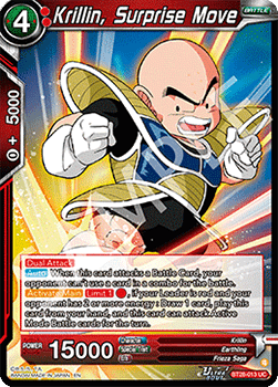 Krillin, Surprise Move (V.1 - Uncommon) - Prismatic Clash (Uncommon) [BT28-013]
