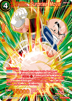 Krillin, Surprise Move (V.2 - Special Rare) - Prismatic Clash (Special Rare) [BT28-013]