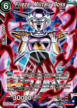 Frieza, Military Boss - Prismatic Clash (Super Rare) [BT28-020]