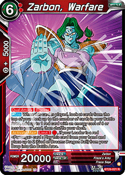 Zarbon, Warfare - Prismatic Clash (Rare) [BT28-021]