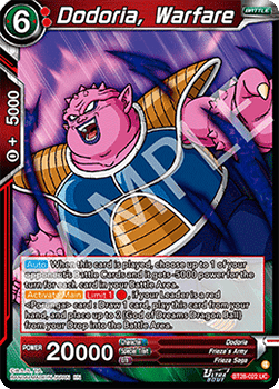 Dodoria, Warfare - Prismatic Clash (Uncommon) [BT28-022]