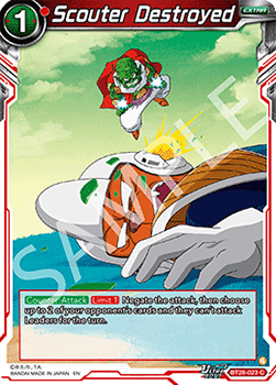 Scouter Destroyed - Prismatic Clash (Common) [BT28-023]