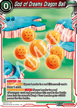 God of Dreams Dragon Ball (V.1 - Common) - Prismatic Clash (Common) [BT28-027]