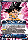 Son Goku (Mini) // SS Son Goku (Mini), New Adventure (V.1 - Uncommon) - Prismatic Clash (Uncommon) [BT28-028]
