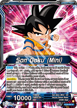 Son Goku (Mini) // SS Son Goku (Mini), New Adventure (V.2 - Alternate Art) - Prismatic Clash (Alternate Art) [BT28-028]