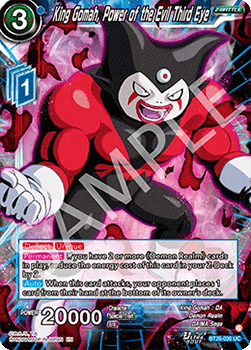 King Gomah, Power of the Evil Third Eye - Prismatic Clash (Uncommon) [BT28-030]