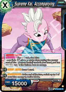 Supreme Kai, Accompanying - Prismatic Clash (Rare) [BT28-031]