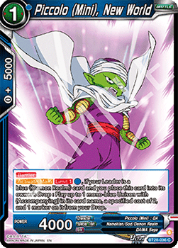 Piccolo (Mini), New World - Prismatic Clash (Common) [BT28-036]