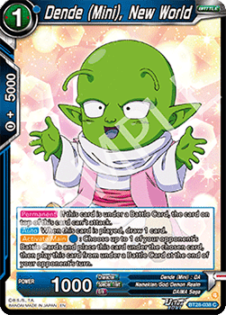 Dende (Mini), New World - Prismatic Clash (Common) [BT28-038]