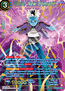 Glorio, New Comrade (V.2 - Special Rare) - Prismatic Clash (Special Rare) [BT28-040]