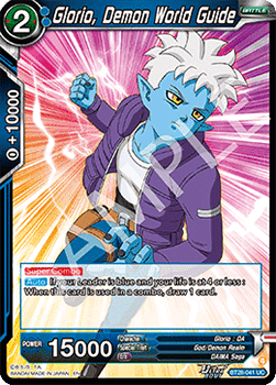 Glorio, Demon World Guide - Prismatic Clash (Uncommon) [BT28-041]