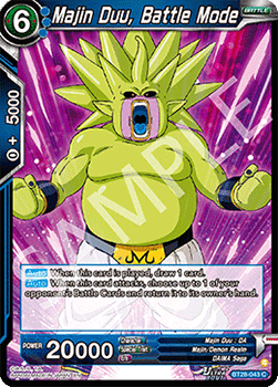 Majin Duu, Battle Mode - Prismatic Clash (Common) [BT28-043]