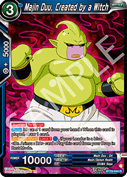 Majin Duu, Created by a Witch - Prismatic Clash (Rare) [BT28-044]