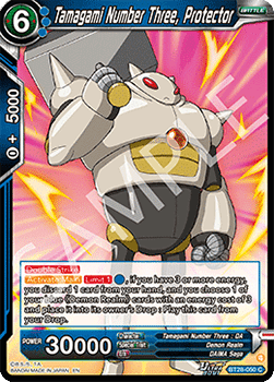 Tamagami Number Three, Protector - Prismatic Clash (Common) [BT28-050]