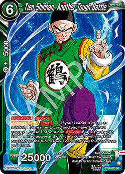 Tien Shinhan, Another Tough Battle - Prismatic Clash (Super Rare) [BT28-063]