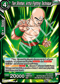 Tien Shinhan, Artful Fighting Technique - Prismatic Clash (Rare) [BT28-065]
