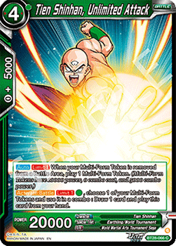 Tien Shinhan, Unlimited Attack - Prismatic Clash (Common) [BT28-066]