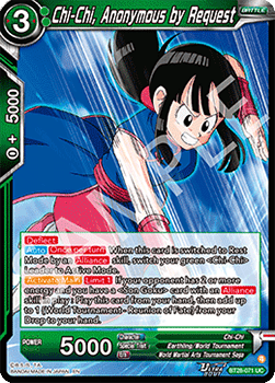 Chi-Chi, Anonymous by Request - Prismatic Clash (Uncommon) [BT28-071]