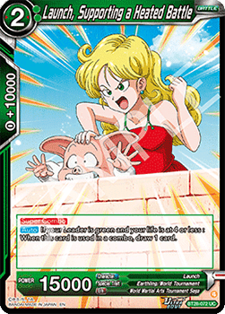 Launch, Supporting a Heated Battle - Prismatic Clash (Uncommon) [BT28-072]