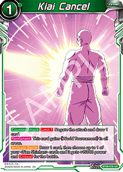 Kiai Cancel (V.1 - Uncommon) - Prismatic Clash (Uncommon) [BT28-076]