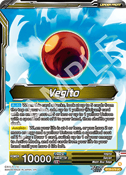 Vegito // SS Vegito, Transcendent Rage (V.1 - Uncommon) - Prismatic Clash (Uncommon) [BT28-079]