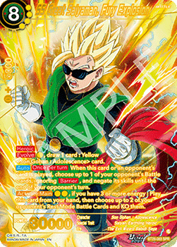 SS Great Saiyaman, Fury Explosion (V.2 - Special Rare) - Prismatic Clash (Special Rare) [BT28-083]