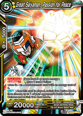 Great Saiyaman, Passion for Peace - Prismatic Clash (Rare) [BT28-085]