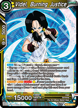 Videl, Burning Justice - Prismatic Clash (Rare) [BT28-089]