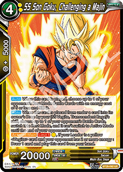 SS Son Goku, Challenging a Majin - Prismatic Clash (Uncommon) [BT28-092]