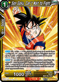 Son Goku, Can't Wait to Fight - Prismatic Clash (Common) [BT28-093]