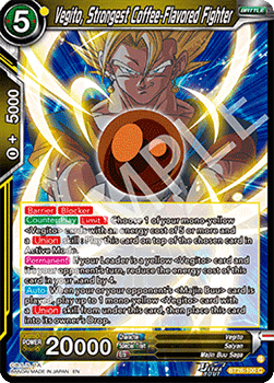 Vegito, Strongest Coffee-Flavored Fighter - Prismatic Clash (Common) [BT28-100]