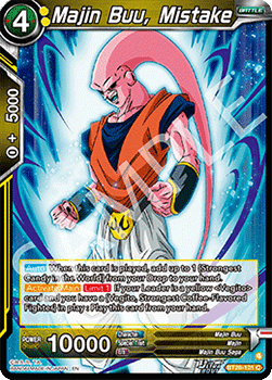 Majin Buu, Mistake - Prismatic Clash (Common) [BT28-101]