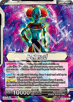 Belmod // Belmod, God of Destruction (V.2 - Alternate Art) - Prismatic Clash (Alternate Art) [BT28-106]