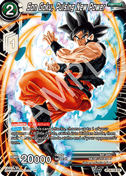 Son Goku, Pulsing New Power - Prismatic Clash (Super Rare) [BT28-108]