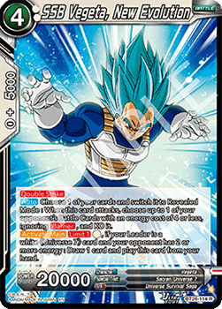SSB Vegeta, New Evolution - Prismatic Clash (Rare) [BT28-114]