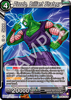Piccolo, Brilliant Strategy - Prismatic Clash (Rare) [BT28-115]