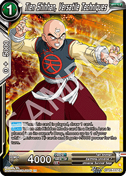 Tien Shinhan, Versatile Techniques - Prismatic Clash (Common) [BT28-117]