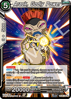 Arack, Godly Power - Prismatic Clash (Rare) [BT28-130]