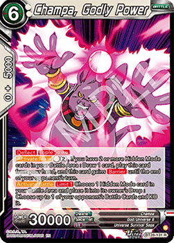 Champa, Godly Power - Prismatic Clash (Rare) [BT28-131]