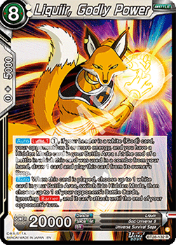 Liquiir, Godly Power - Prismatic Clash (Rare) [BT28-132]