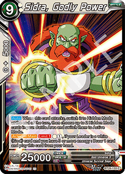 Sidra, Godly Power - Prismatic Clash (Common) [BT28-133]