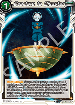 Overture to Disaster - Prismatic Clash (Uncommon) [BT28-137]