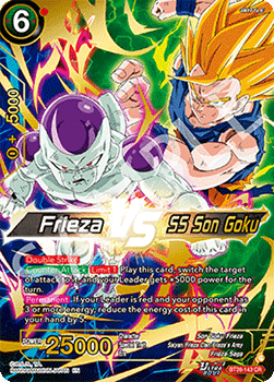 Frieza VS SS Son Goku - Prismatic Clash (Feature Rare) [BT28-143]