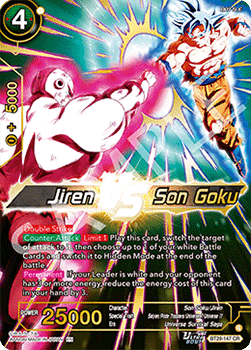 Jiren VS Son Goku - Prismatic Clash (Feature Rare) [BT28-147]