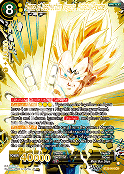 Prince of Destruction Vegeta, Prideful Psyche - Prismatic Clash (Secret Rare) [BT28-149]