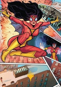 Art Series: Spider-Woman, Stunning Savior (V.2) - Magic: The Gathering | Marvel's Spider-Man: Extras (Tip Card) [XSPM-A51]