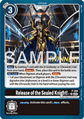 Release of the Sealed Knight! (P-204) - Official Tournament Pack Events (Alternative Art) [OTPE-P-204]