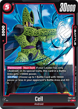Cell (FB07-007) - Wish for Shenron [Fusion World] (Rare) [FB07-007]