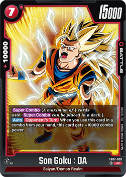 Son Goku : DA (FB07-009)  (V.1 - Uncommon) - Wish for Shenron [Fusion World] (Uncommon) [FB07-009]